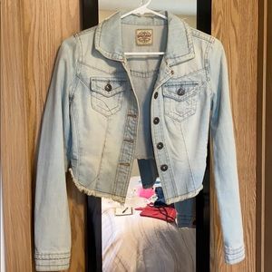 Light Wash Denim Jean Jacket